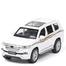 Toyota CZ13 Land Cruiser 1: 32 Toy Car Beijing Jeep Metal Toy Alloy Car Diecasts Toy Vehicles Car Model Wolf Warriors Model Car Toys-White image