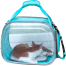 Transparent Cats Carrier Travel Cage Bag Breathable Pet Carriers Small Dog Backpack Handbag For Kitten Any Colour 1Pcs image