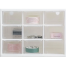 Transparent Storage Box Clear 6-compartment Desktop Storage Box for Cosmetics Stationery Jewelry Organize with Ease Multi-functional Storage Box image
