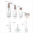Travel Refillable Bottle Set Spray Lotion Shampoo Shower Gel Tube Bottling Cosmetic Empty Liquid Container Portable Tool - 1Set image