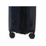 Travello Plastic Traveling Trolley Bag 20 Inch - Dark Blue image
