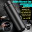 Trends Alert Tempreature Water Bottle 500 ml Vacuum Flask Black image