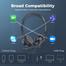 Tribit CallElite 83 Over-Ear Headphones-Black image