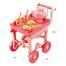Trolley Tea Set Toy Mini Kitchen Tableware Pretend Play image