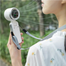 Turbo Fan 5 Speed Portable Mini Fan Rechargeable Handheld Cooling Fan for Travel image