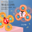 Turning Music Infant Cartoon Finger Rotating Top Baby Rattle Early Education Educational Toys Set 3Pcs image