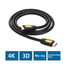 UGREEN 10128 HDMI Round Cable 1.5m (Yellow/Black) HD101 image
