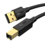 UGREEN 10350 USB 2.0 AM to BM Print Cable 1.5m (Black) US135 image
