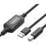UGREEN 10362 USB 2 A Male to B Male Active Printer Cable 15m (Black) image