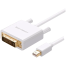 UGREEN 10405 Mini DP to DVI Converter Cable 2m (White) image