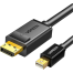 UGREEN 10477 Mini DP to DP Cable 1.5m (Black) MD105 image