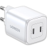 UGREEN 15327 Nexode 45W Dual USB-C PD GaN Fast Charger CD294 image