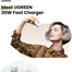 UGREEN 15329 Nexode 30W USB-C PD GaN Fast Charger US (White) CD319 image