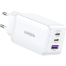 UGREEN 15334 Nexode 65W 3-Port PD GaN Fast Charger EU (White) CD244 image