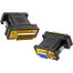 UGREEN 20122 DVI (24 Plus 5) Male to VGA Female Converter (Black) 20122 image