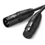 UGREEN 20711 Cannon Male to Female Microphone Extension Audio Cable 3m (Black) AV130 image
