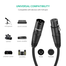 UGREEN 20712 Cannon Male to Female Microphone Extension Audio Cable 5m (Black) AV130 image