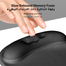 UGREEN 25245 Ergonomic Mouse Pad With Wrist Rest Black LP668 image