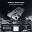UGREEN 25402 Black Frame Frosted Back Plate Magnetic Protective Case for iPhone15 Pro 6.1-inch ( Transparent) LP750 image