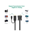 UGREEN 30449 HDMI to VGA Converter Cable 1.5m (Black) MM101 image