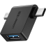 UGREEN 30453 2 in 1 Adapter Micro USB Male Plus USB Type C Male to USB 3.0 Female image