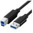 UGREEN 30753 USB 3.0 AM to BM Print Cable 1m (Black） US210 image