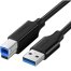 UGREEN 30753 USB 3.0 AM to BM Print Cable 1m (Black） US210 image