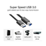 UGREEN 30753 USB 3.0 AM to BM Print Cable 1m (Black） US210 image