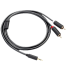 UGREEN 3.5mm Male to 2RCA Male Cable 1m (Black) AV116 image
