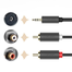 UGREEN 3.5mm Male to 2 RCA Male Audio Cable 5m (Gray) AV102 image