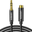 UGREEN 3.5mm Male to 3.5mm Female Extension Cable 2m (Black) AV118 image