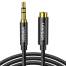 UGREEN 3.5mm Male to 3.5mm Female Extension Cable 3m (Black) AV118 image