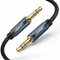 UGREEN 3.5mm Male to 3.5mm Male Cable Gold Plated Metal Case With Braid 2m (Blue) AV112 image