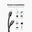 UGREEN 40101 4K HDMI Cable Male to Male Braided 2m HD119 image