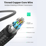 UGREEN 40412 High-End HDMI Cable with Nylon Braid 5m (Black) HD118 image