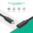 UGREEN 40574 USB Type C Male to Female Extension Cable 0.5m (Black)#ED008 image