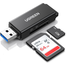 UGREEN 40752 USB 3.0 to TF Plus SD Dual Card Reader (Black) CM104 image