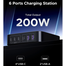 UGREEN 40914 GaN 200W Desktop Charger (6-Port) CD271 image