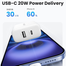 UGREEN 45310 20W 2-Port Fast Charger EU White X227 image