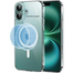 UGREEN 45922 Classy Transparent Magnetic Protective Case for iPhone 16 Plus Upgraded Version ( Transparent) CA110 image