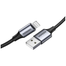UGREEN 60156 Lightning to USB Cable Alu Case with Braided 1m (Black) US199 image