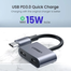 UGREEN 60165 USB-C One-Two Converter CM232 image