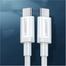UGREEN 60518 USB 2.0 C M/M ABS Cover 1m (White) US264 image