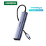 UGREEN 60600 USB-C to 3×USB3.0 Hub Plus RJ45 Gigabit Ethernet Adapter CM475 image