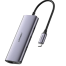 UGREEN 60718 USB-C to 3xUSB 3.0 Plus RJ45 Plus USB-C Multifunction Adapter CM252 image