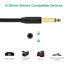 UGREEN 6.5mm to Cannon Female AV Cable 3m (Black) AV131 image