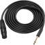 UGREEN 6.5mm to Cannon Female AV Cable 5m (Black) AV131 image