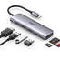 UGREEN 70411 USB-C to 2 Ports USB3.0-A Hub Plus HDMI Plus TF/SD with PD Power Supply (Space Gray) CM195 image