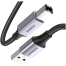 UGREEN 80803 USB-A Male to USB-B 2.0 Printer Cable Alu Case with Braid 2m (Black) US369 image