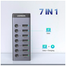 UGREEN 90307 USB-C to 7-Port USB-A 3.0 Hub DC 12V EU CM481 image